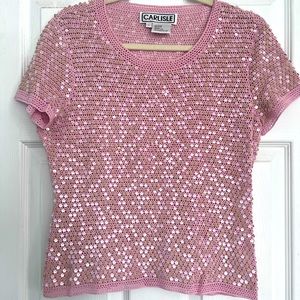 Carlisle Sequined top